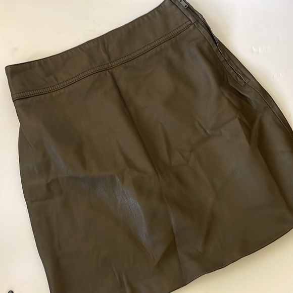MNG Mango faux leather mini skirt small - Picture 10 of 10